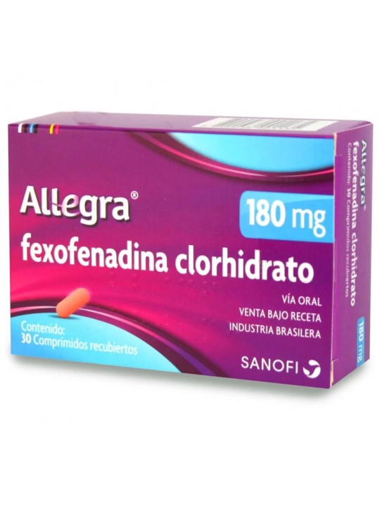 ALLEGRA 180mg X 30 COM