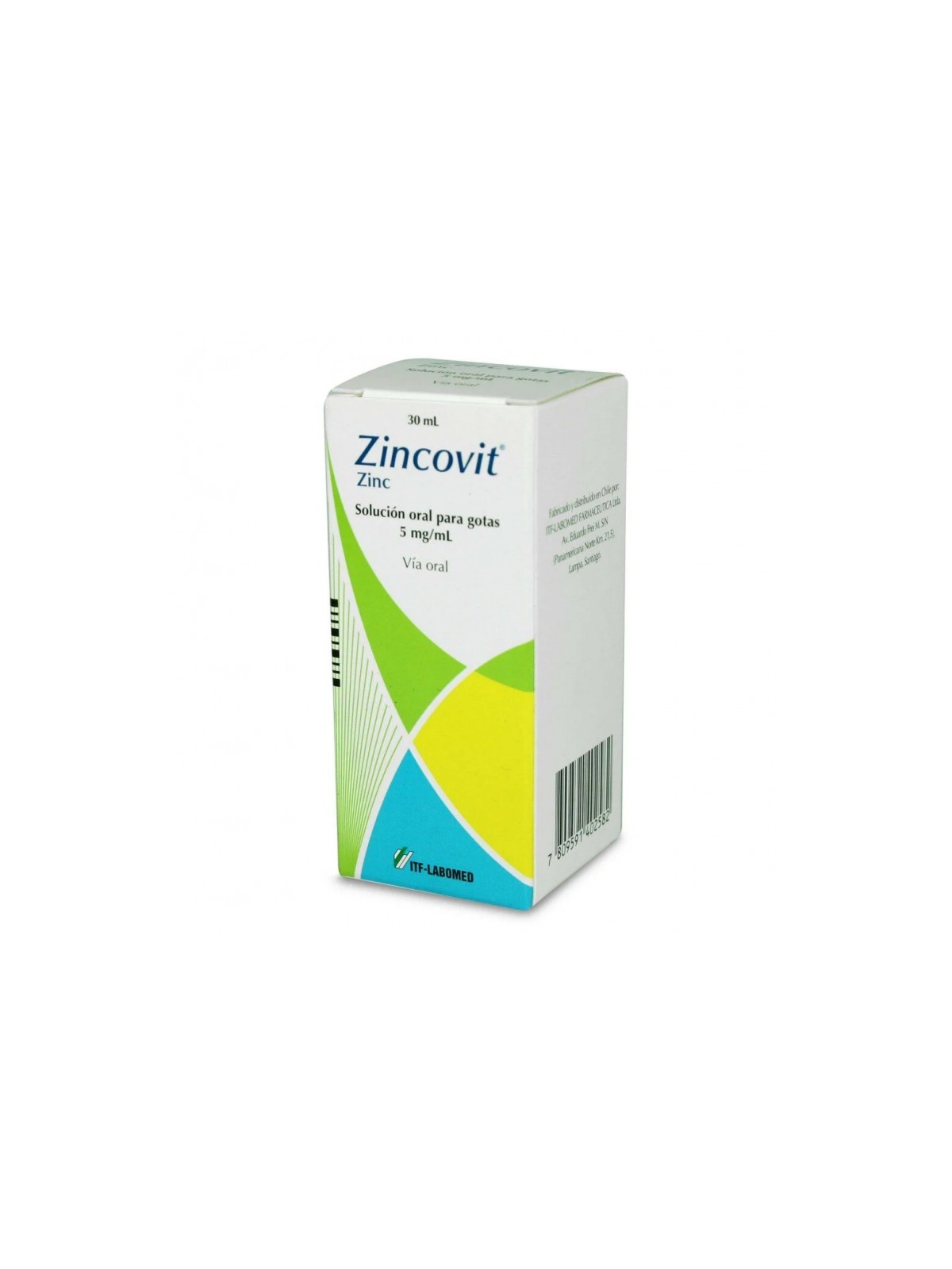 ZINCOVIT GTAS 5MG/ML X 30 ML