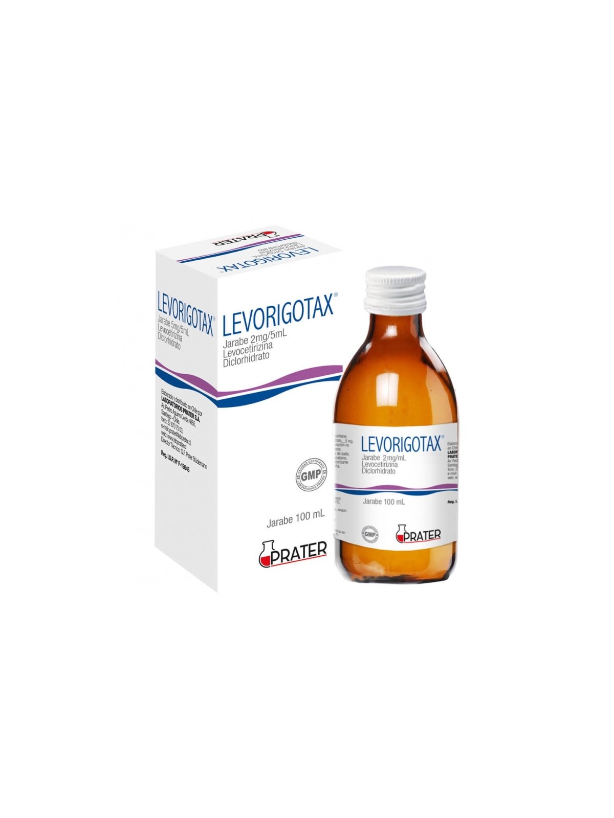 LEVORIGOTAX JBE 2,5 mg/5ml X 100ML