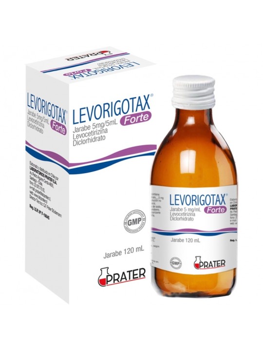 LEVORIGOTAX  FORTE JBE 5MG mg/5ml X 120ML