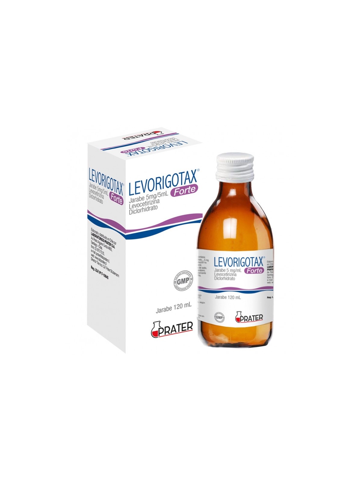 LEVORIGOTAX  FORTE JBE 5MG mg/5ml X 120ML