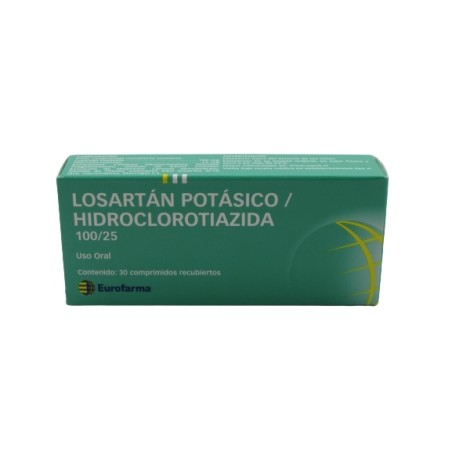 LOSARTAN/HIDROCL 100/25 X30COM.