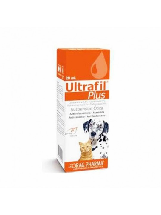 ULTRAFIL  PLUS SUSP OTICA X 15ML.