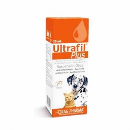 ULTRAFIL  PLUS SUSP OTICA X 15ML.