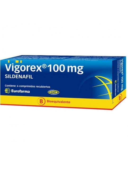 VIGOREX 100MG X 6 COM