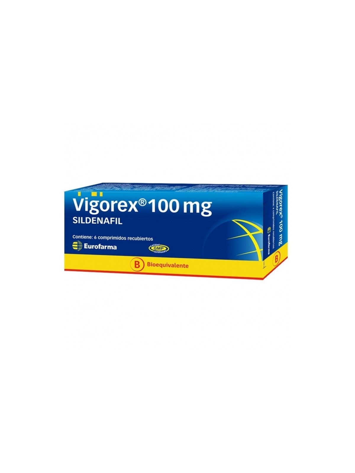 VIGOREX 100MG X 6 COM