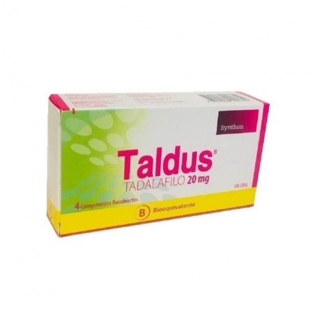 TALDUS 20mg X4COM.