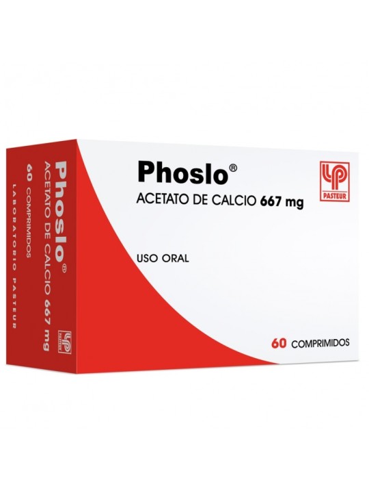 PHOSLO 667mg X60 COM