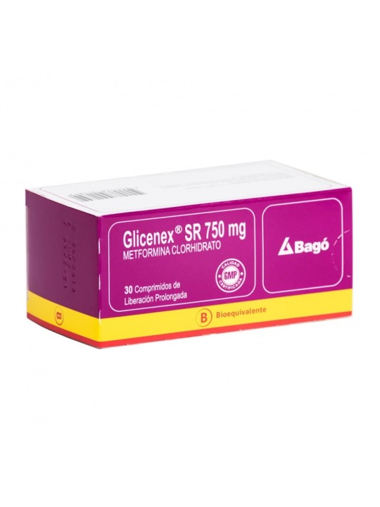 GLICENEX SR 750mg X30COM.PROL.