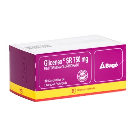 GLICENEX SR 750mg X30COM.PROL.