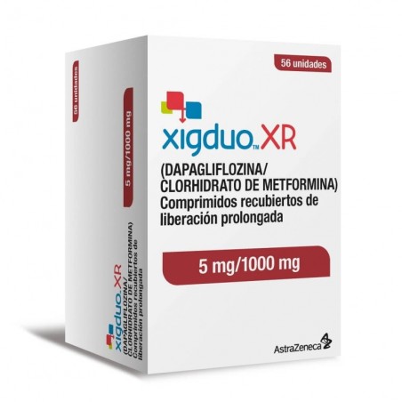 XIGDUO XR 5/1000mg X56 COM PROL