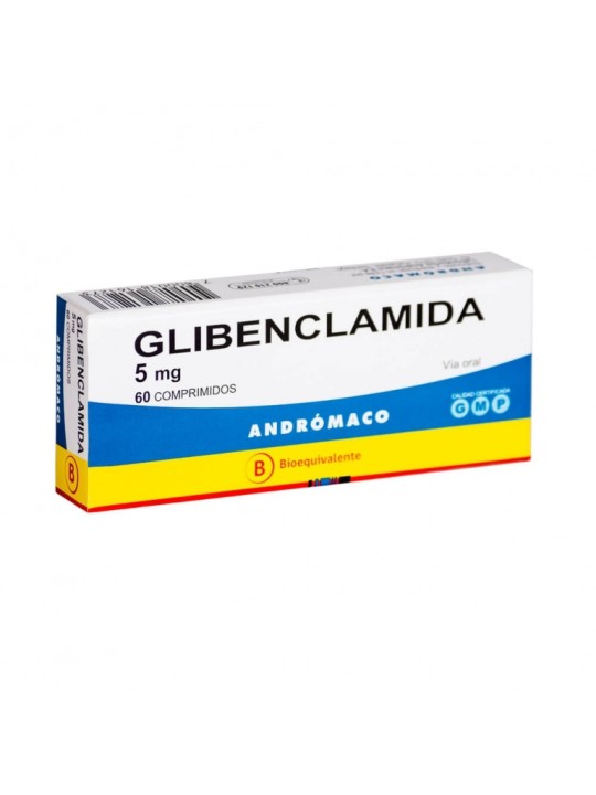 GLIBENCLAMIDA  5mg X60COM.