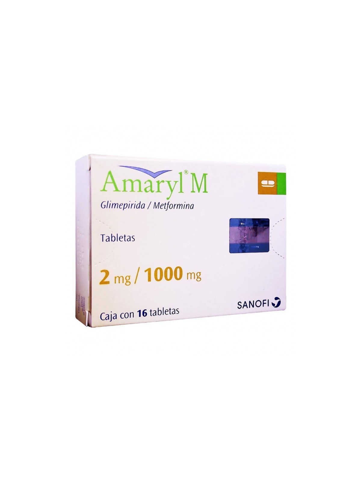 AMARYL M  2MG/1000 MG X 16 COM