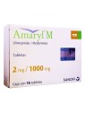 AMARYL M  2MG/1000 MG X 16 COM