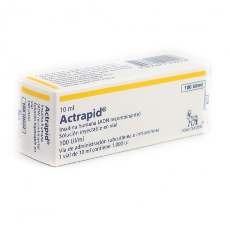 ACTRAPID HM 100UI/ML 10ML X1F-A