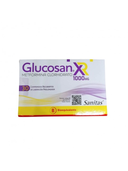 GLUCOSAN 1000 XR X 30 COM.PROL.