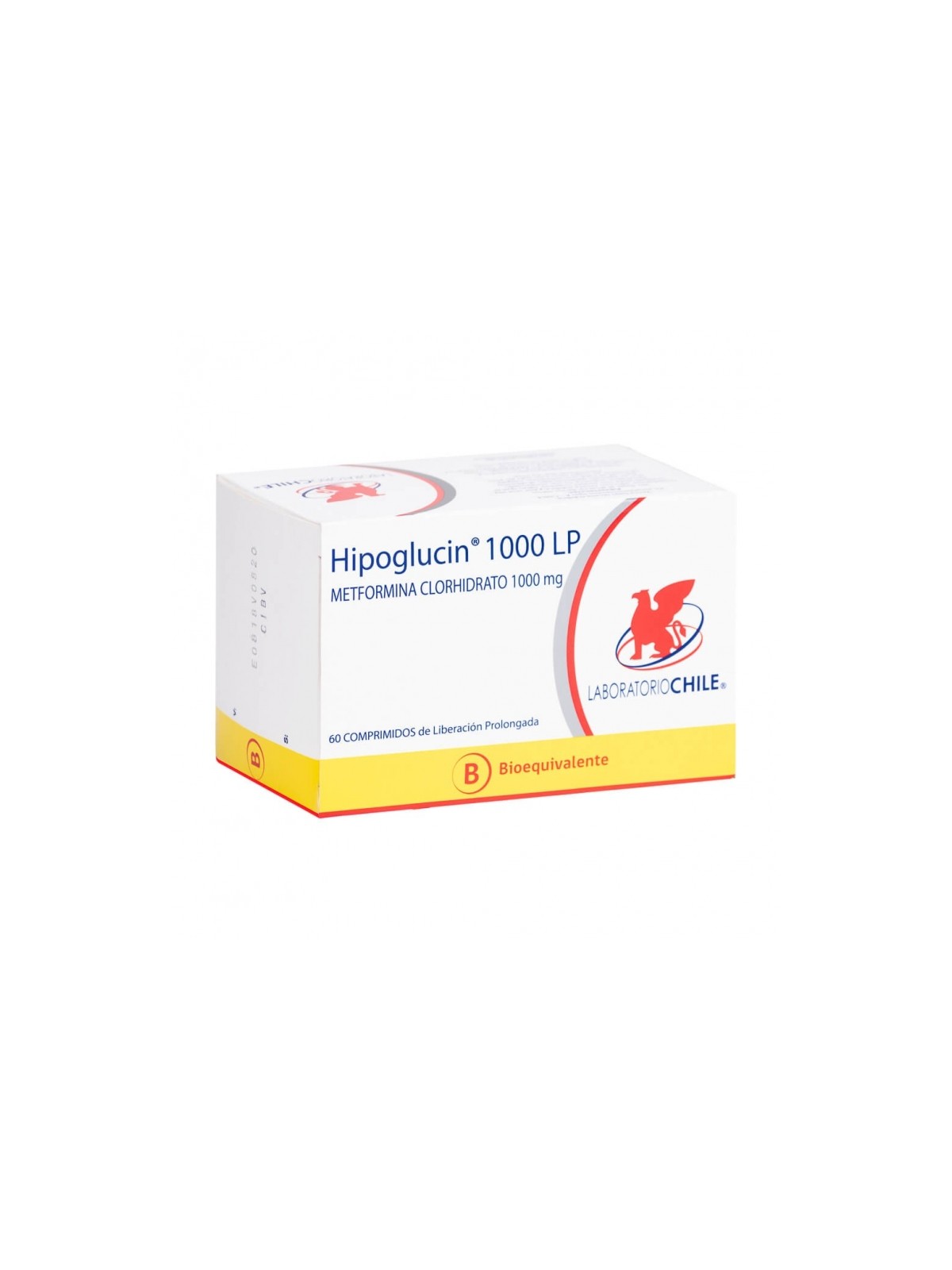 HIPOGLUCIN LP  1000mg X60COM.