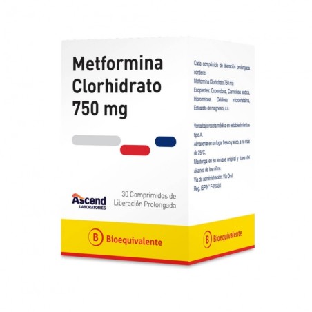 METFORMINA XR 750 X30COM.PROL.