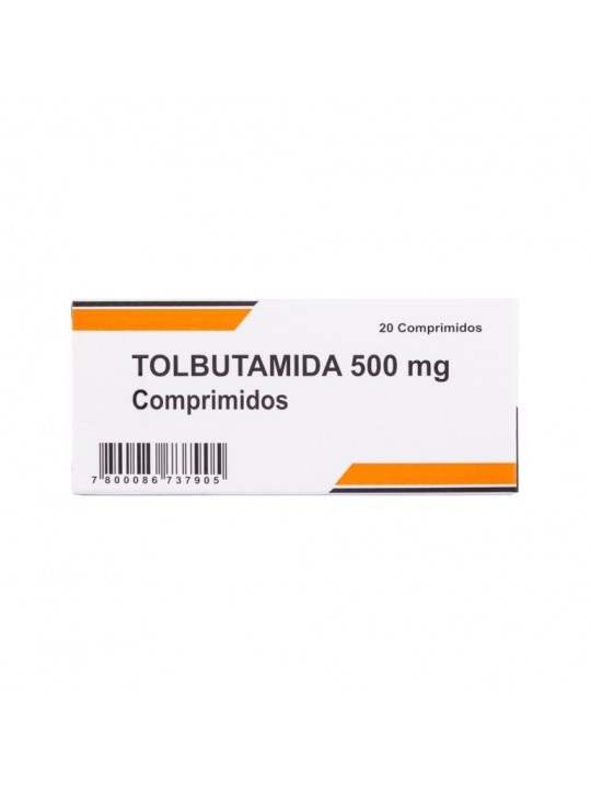 TOLBUTAMIDA 500mg X20COM.