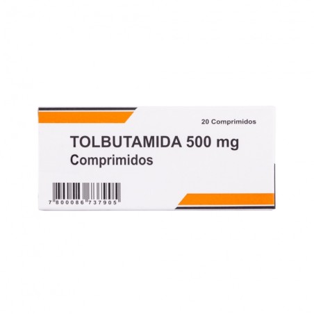 TOLBUTAMIDA 500mg X20COM.