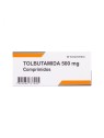 TOLBUTAMIDA 500mg X20COM.