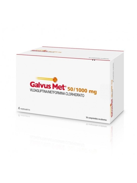 GALVUS 50/1000 MG X 56 COM