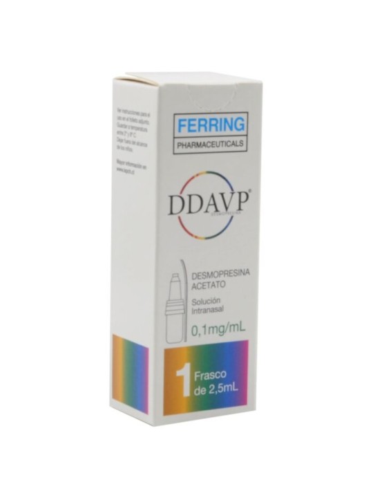 DDAVP Solución Intranasal 0,1 mcg/mL X 2,5mL