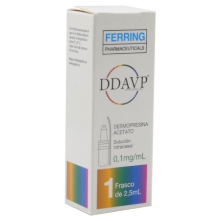 DDAVP Solución Intranasal 0,1 mcg/mL X 2,5mL