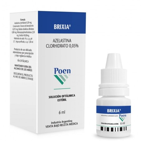 BRIXIA SOL OFT.  0,05% X 6 ML