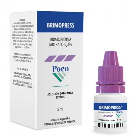 BRIMOPRESS SOL OFT 0,2% X 5 ML