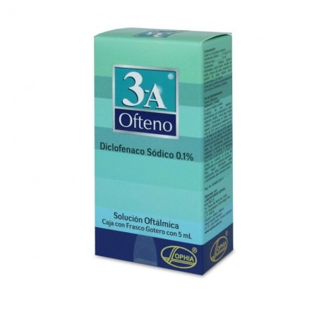 3A OFTENO SOL OFT.  0.1 % X 5ML