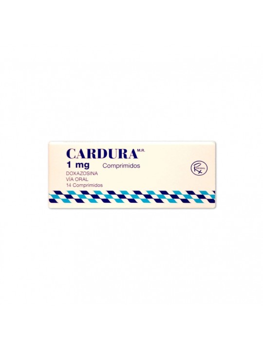 CARDURA 1 MG X 14 COM