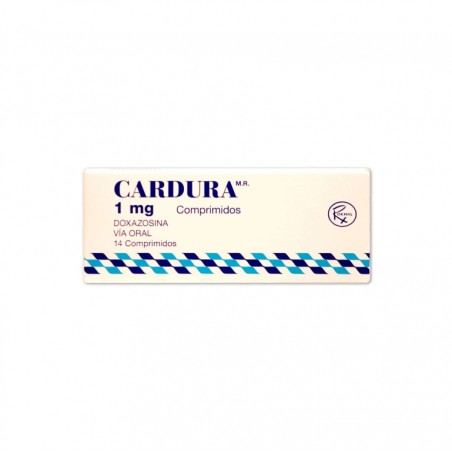 CARDURA 1 MG X 14 COM