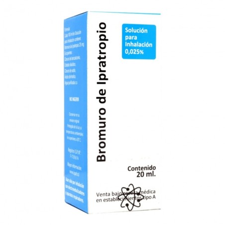 BROMURO IPRATROPIO 0.25mg/ml SOL.X20ML