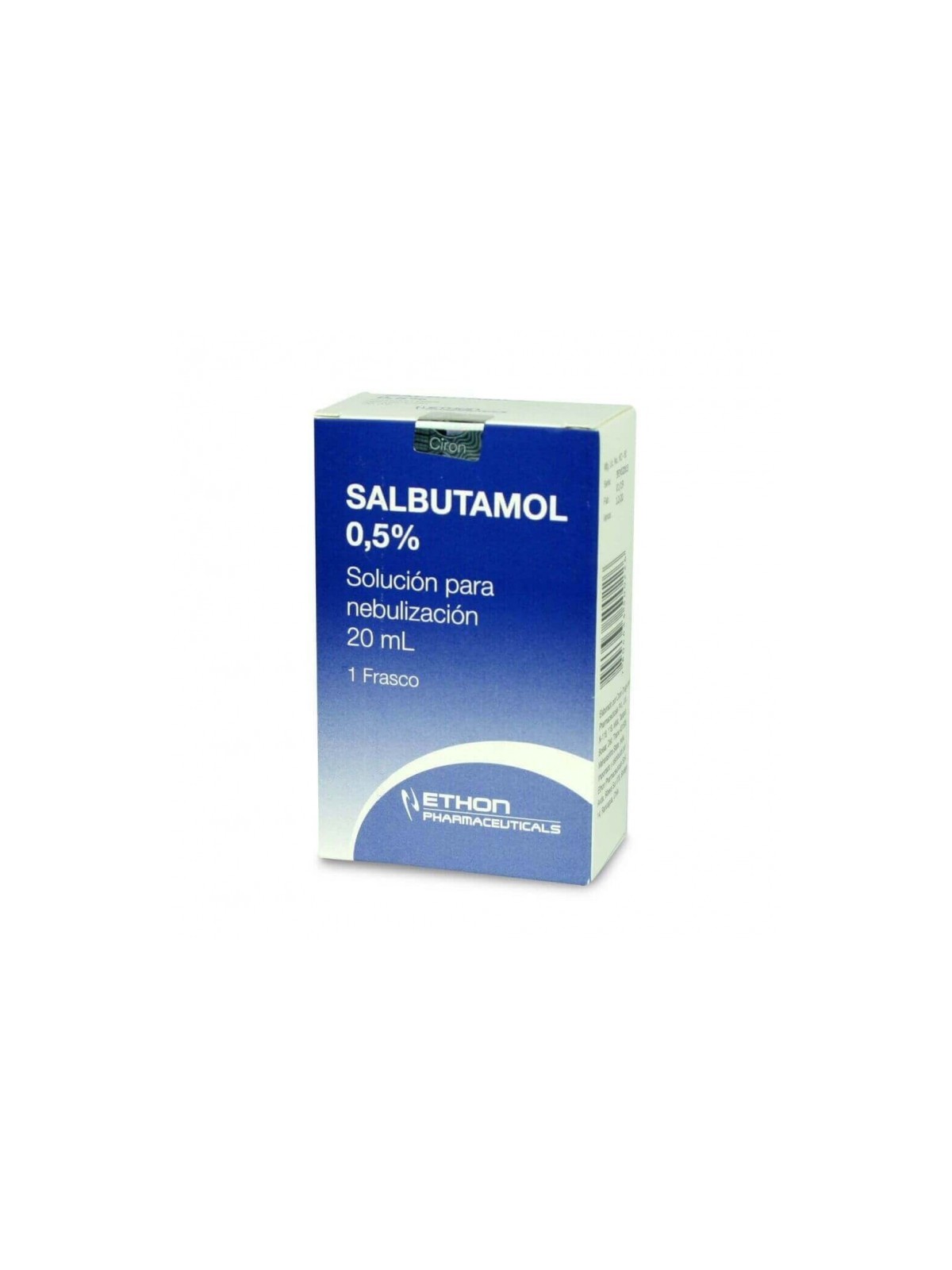 SALBUTAMOL 0.5% SOL.NEB.X20ML