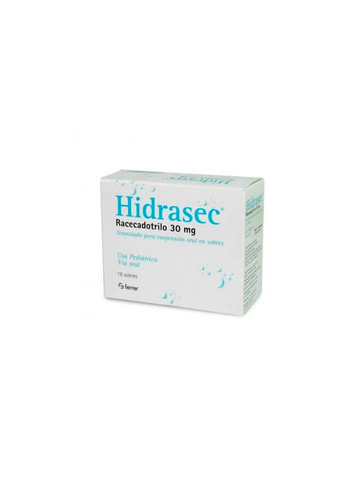 HIDRASEC 30MG X 18 SOBRE