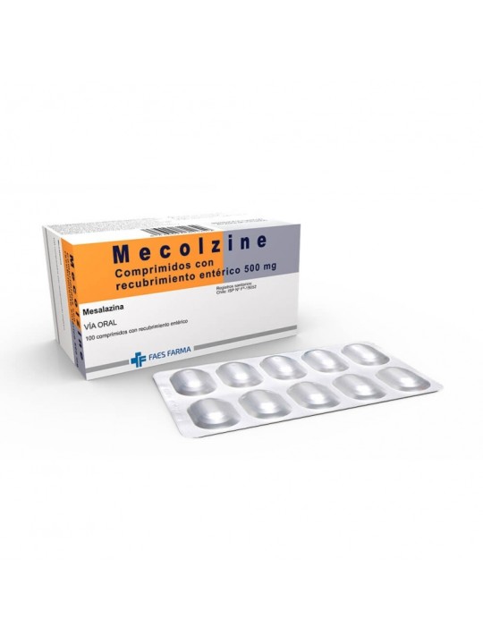 MECOLZINE 500MG X 100 COM