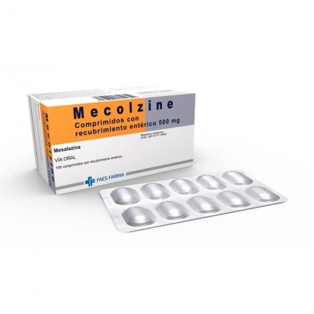 MECOLZINE 500MG X 100 COM