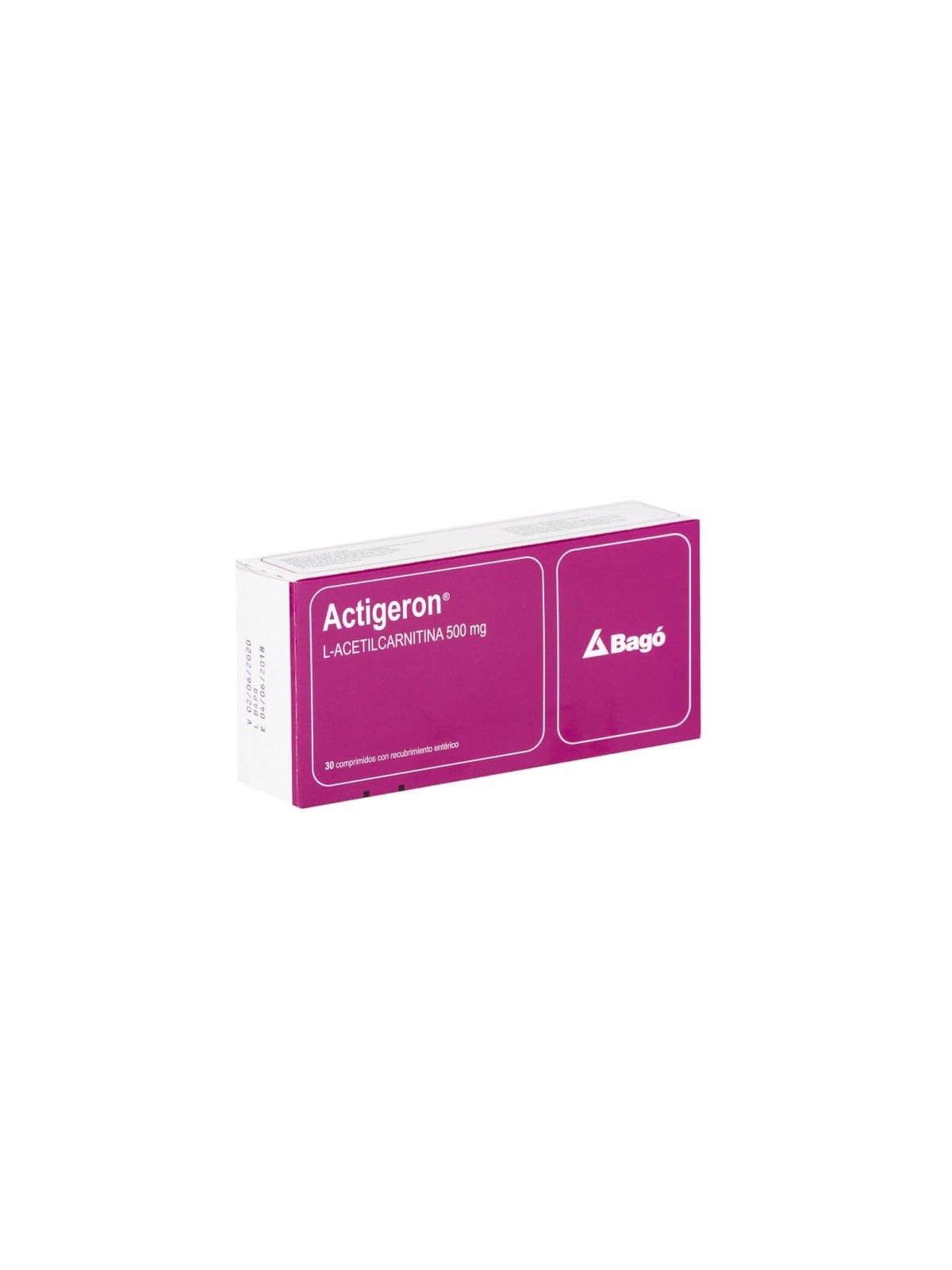 ACTIGERON 500 MG X 30 COM