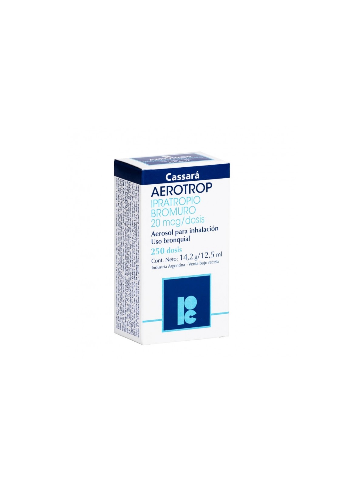 AEROTROP  20MCG PUFF250 DOSIS