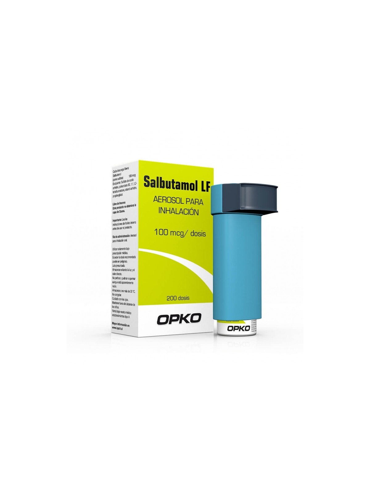 SALBUTAMOL 100mcg INH.X200DS.