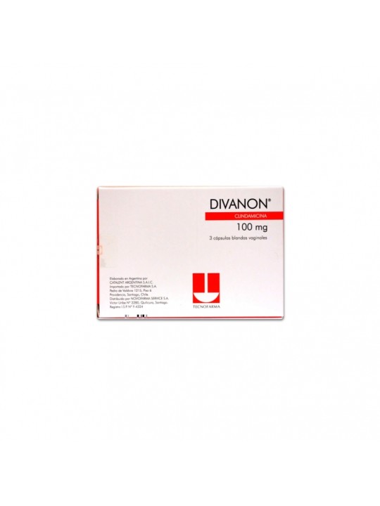 DIVANON CÁPSULAS BLANDAS VAGINALES 100mg X3 OVUL