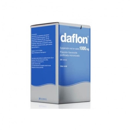 DAFLON 1000 MG X 30 SOBRES