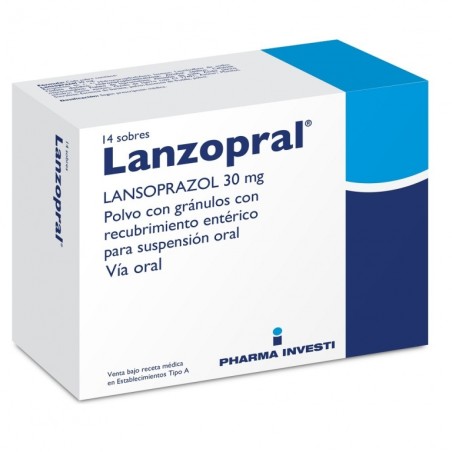 LANZOPRAL 30 MG x 14 SOBRES