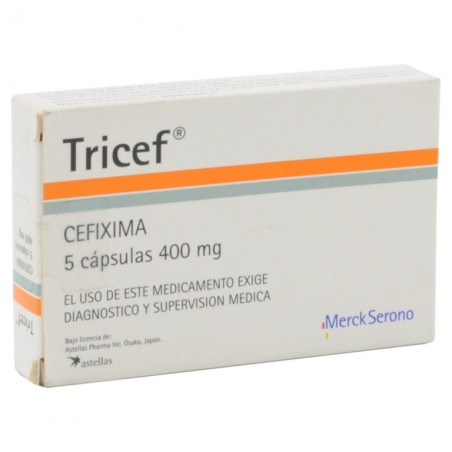 TRICEF 400mg X 5 CAP