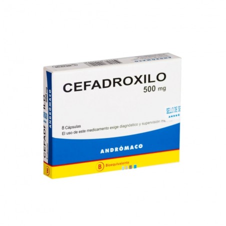 CEFADROXILO  500mg X8CAP.