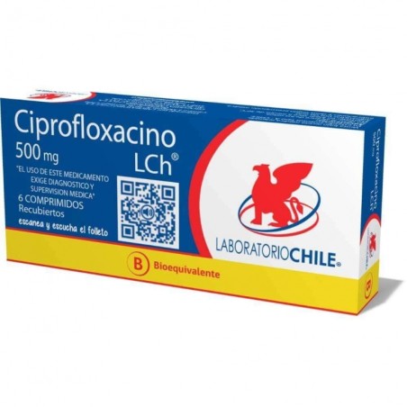 CIPROFLOXACINO  500mg X6COM.