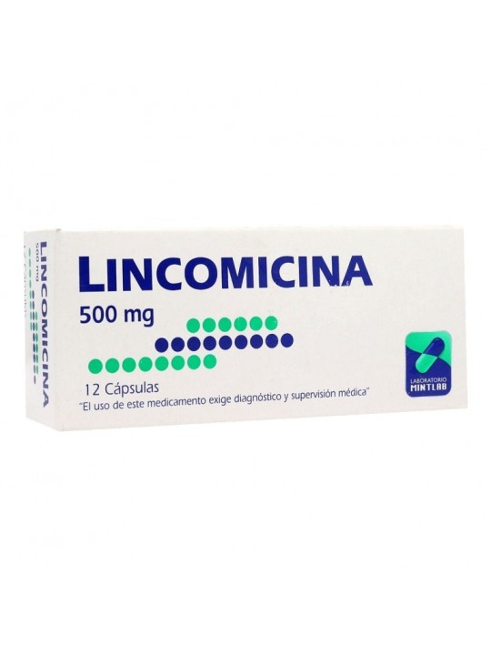 LINCOMICINA 500 MG X 12 CAP