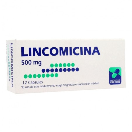 LINCOMICINA 500 MG X 12 CAP