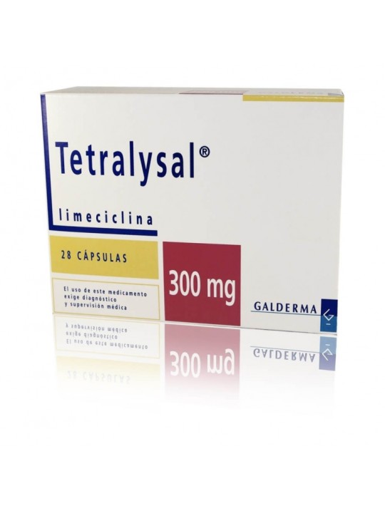 TETRALYSAL 300MG X 28 CAPSULAS